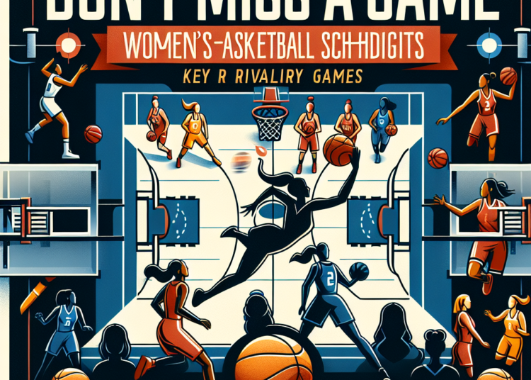 Don’t Miss a Game: Women’s Basketball Schedule Highlights Key Rivalry Games