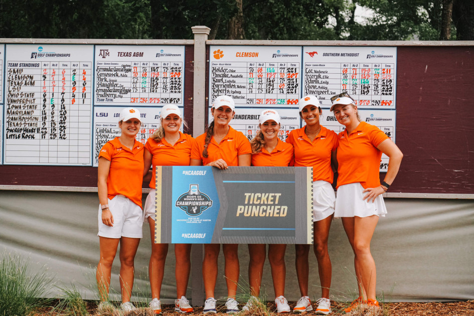 Clemson Announces 202425 Women’s Golf Schedule Clemson Tigers