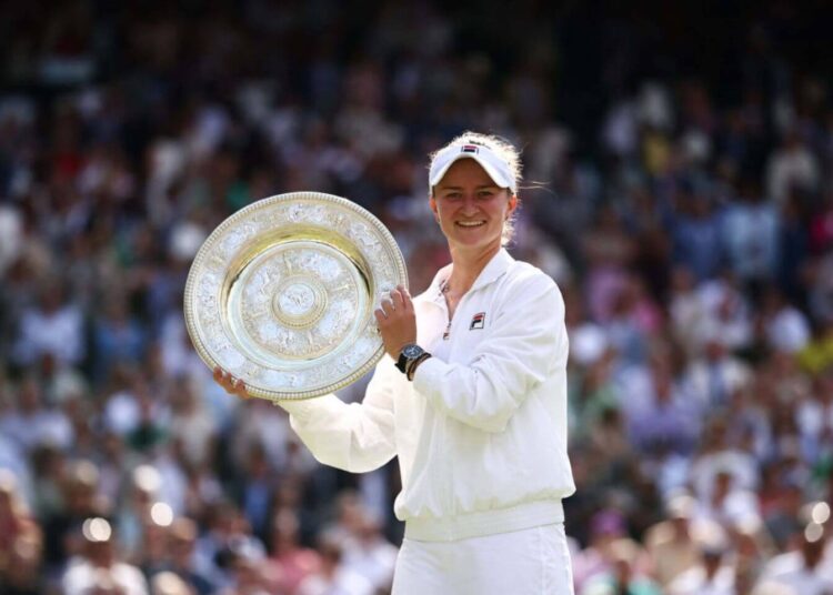 Wimbledon 2024 live reaction: Barbora Krejcikova beats Jasmine Paolini in women’s final